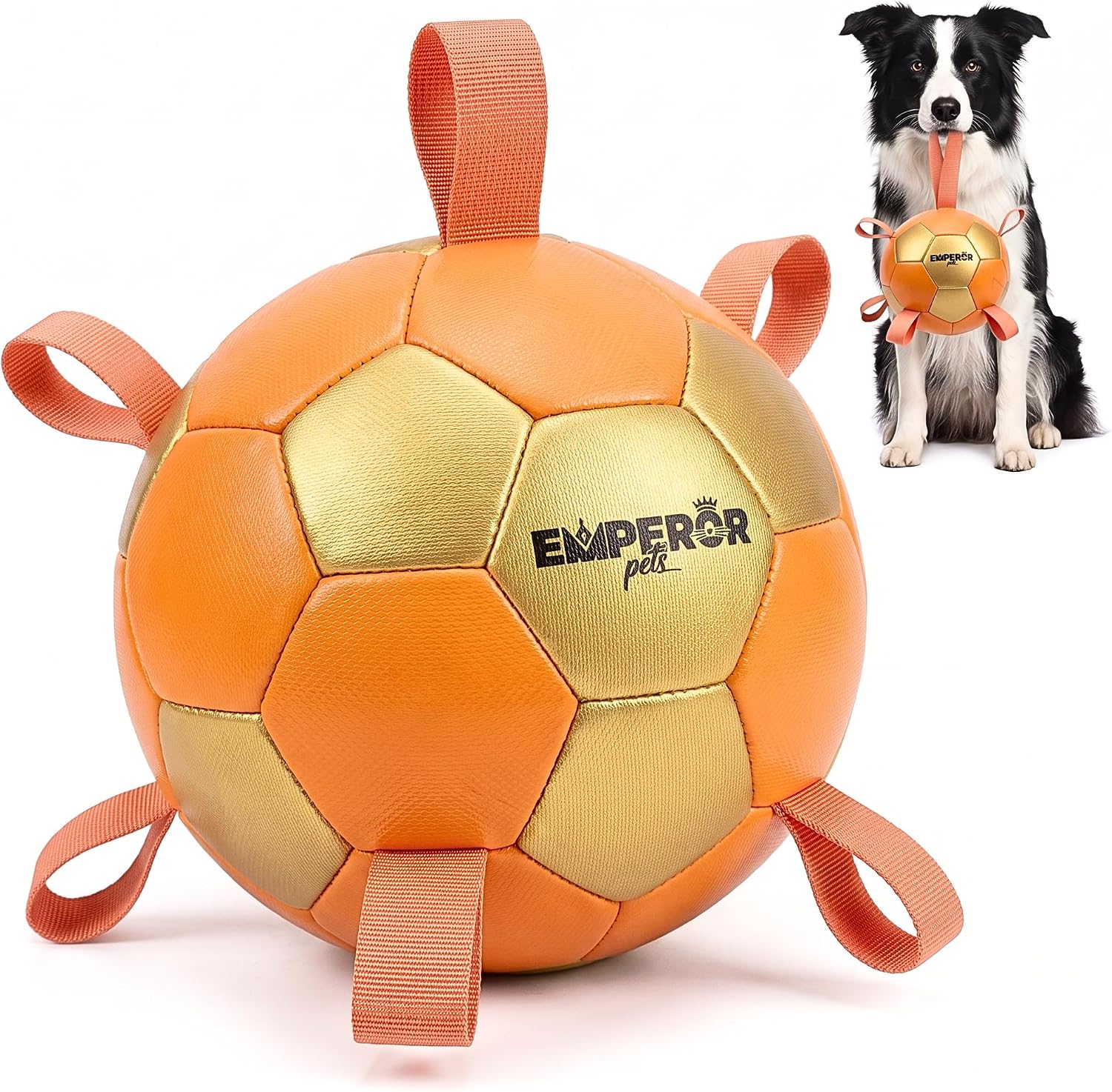 EMPEROR PETS Dog Toys, Dog Soccer B...