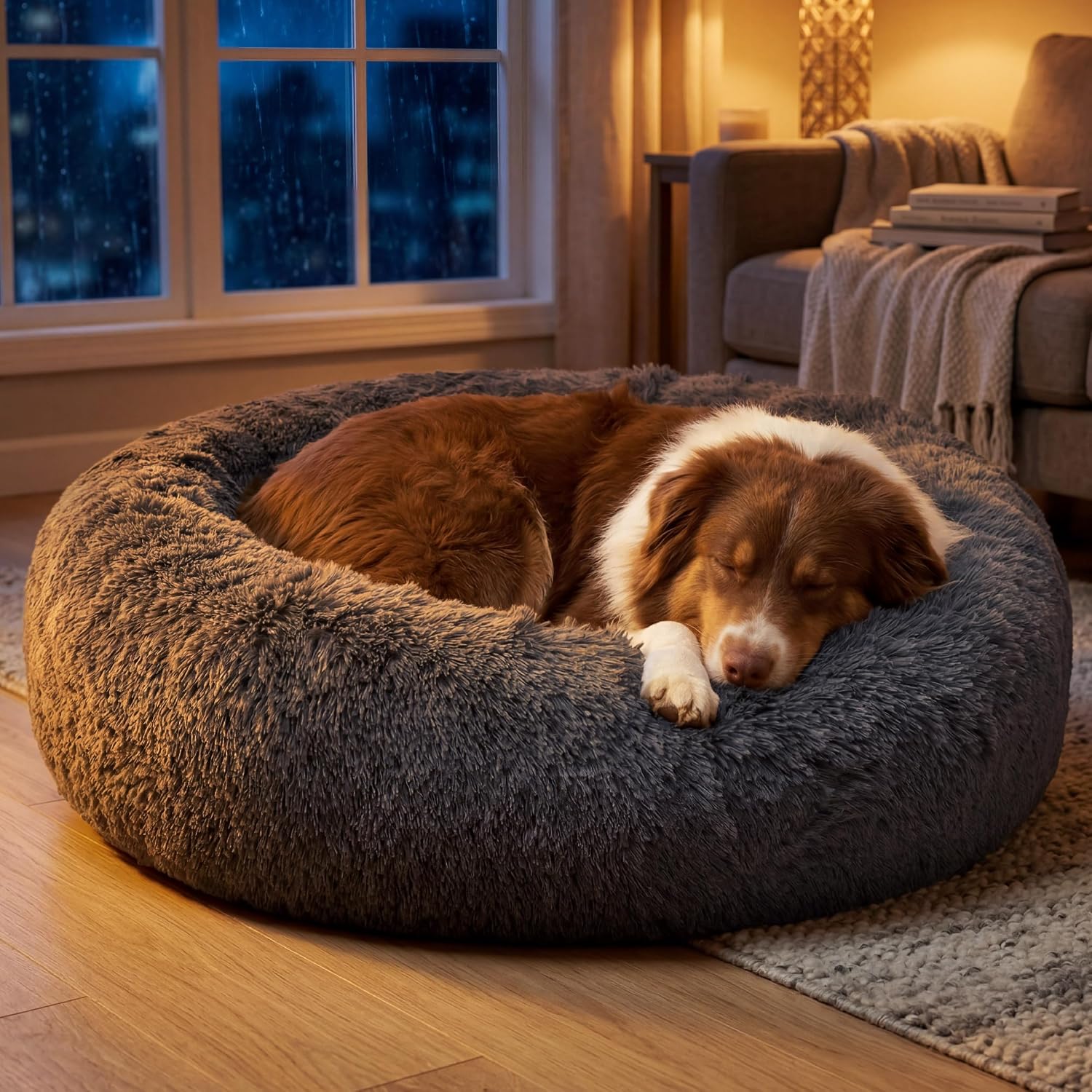 Bedsure SupportMax® Calming Dog Be...