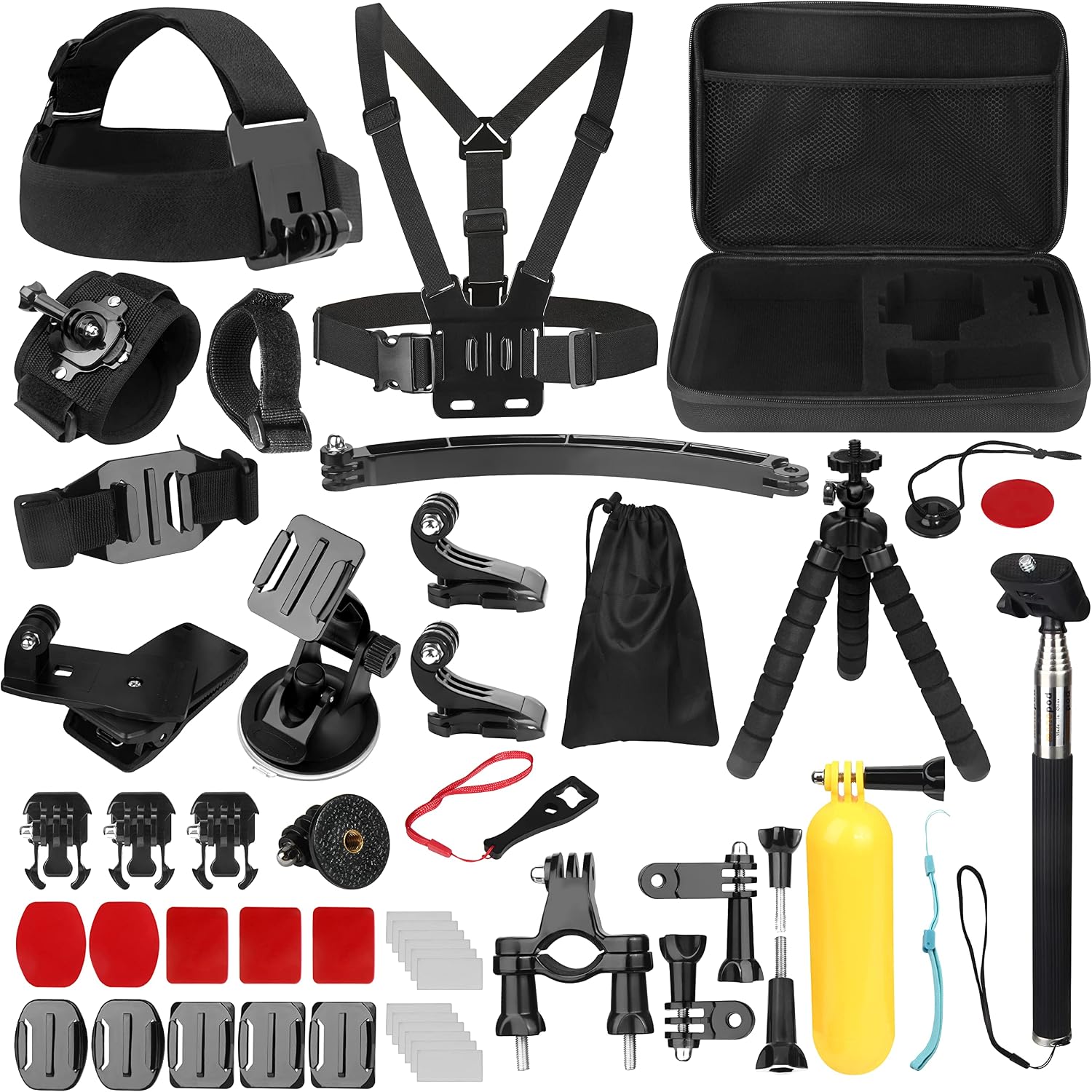 Action Cameras Accessory Kit, Bonvv...
