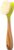 Full Circle Kitchen Dish Brush, Bamboo Handle & Strong Bristles, Green 1pk