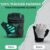 11mm Extra Thick Half Finger Padded Cycling Gloves – Shock-Absorbing, Anti Chatter Bike Gloves for Men and Women Cycling, Lifting, Wheelchair Use