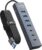4FT 7-Port USB Hub 3.0 for Desktop, Aluminium USB Extender Hub