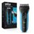 Braun Electric Series 3 Razor with Precision Trimmer, Rechargeable, Wet & Dry Foil Shaver for Men, 45 Minute Runtime, MicroComb and Long Hair Trimmer, Protects Skin from Nicks & Cuts, 4 Piece