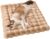 SOMAHE Soft Plush Cat Bed Mat, Machine Washable, Small 23×15 Latte Coffee