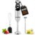 MegaWise 3‑in‑1 Immersion Hand Blender, 12‑Speed Titanium Stainless Steel Stick Blender with Whisk & Milk Frother