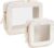 Travel Clear Makeup Bag Set, TSA Approved Cosmetic Bag Case with Zipper Portable Makeup Pouch Toiletry Bag Traveling Cosmetic Organizer Storage Bag Car Organizer Car Essentials