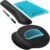 KTRIO Keyboard Wrist Rest & Mouse Pad with Wrist Rest, Black