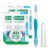 GUM Proxabrush Go-Betweens Wide Interdental Brushes, 10 Count (4 Pack)