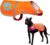 Blaze Orange Dog Vest. Reflective High Visibility in Hunting & Wooded Areas