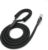 Dog Leash, Braided Rope Traction – Walking Training Lead for Medium/Large Dogs ((1/2″) x 6FT, Black)