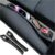 2PCS Car Seat Gap Filler Organizer,2 in 1 Car Gap Filler (Black)