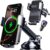3 in 1 Wireless Car Charger, Phone Holders for Your Car 15W Fast Charging Auto Clamping, Car Phone Mount for iPhone 17 16 15 14 13 Mini Pro Max XR, Samsung Galaxy S25 Ultra S24 S23 S22 S21