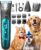 oneisall LED Light 2-in-1 Dog Grooming Clippers & Paw Trimmer Kit