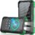 Solar Power Bank 49800mAh Portable Wireless Charger with USB-C 22.5W Fast Charging Built in 4 Cables Compatible with iPhone, iPad, Bright LED Flashlight Perfect for Camping (Green)