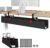 Univivi No Drill Under Desk Cable Management Tray, 36 inch Cable Management