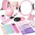 NANATI Pilates Kit, Home Pilates Workout Kit for Women, Pilates Equipment with 14.5″” Pilates Ring and Ball, Resistance Bands, Ankle Weights, Sliders & Grip Socks for Home Workouts
