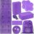 Foldable Non-Slip Yoga Mat and Blocks Set for Women, 9-Pcs Yoga Starter Kit
