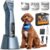 oneisall Professional Dog Clippers 4 Length A5 Blades with Carring Case