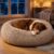 Bedsure SupportMax® Calming Dog Beds Large Sized Dog Washable Pet Bed,36in